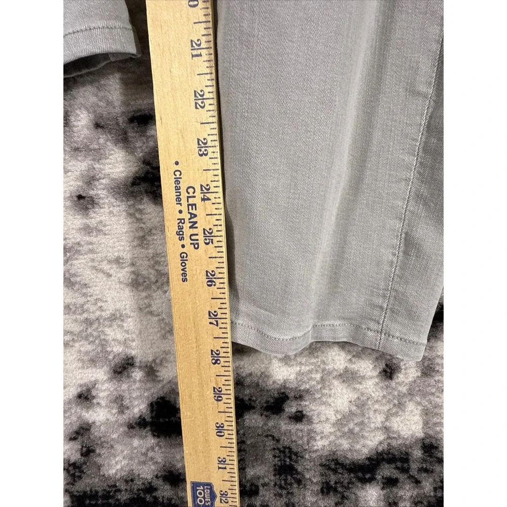 34 Heritage Courage Mid Rise Straight‎ Leg Mens 38x27 Jeans Light Grey